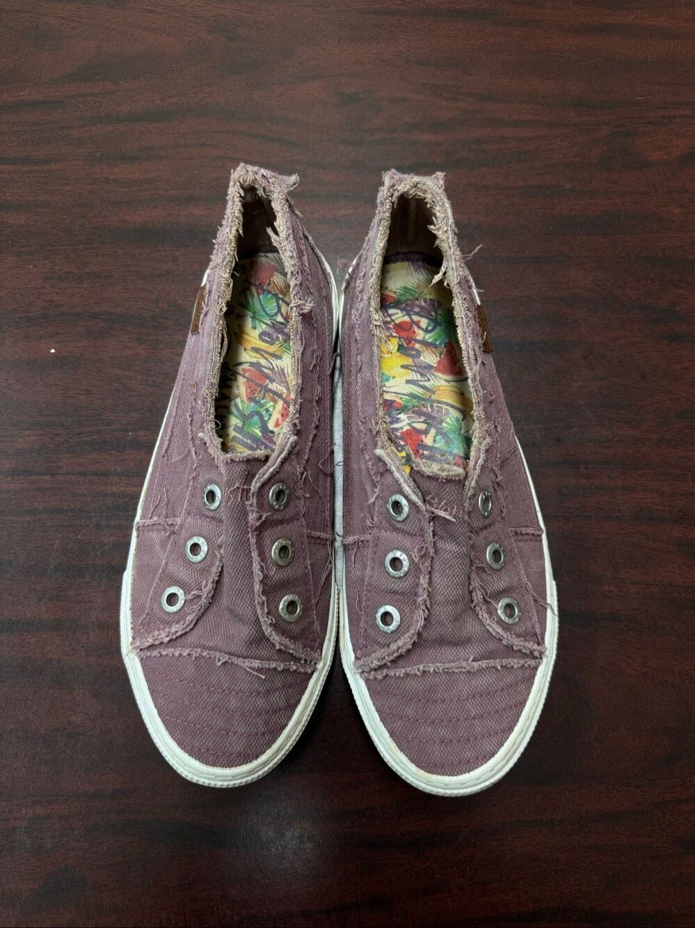 Blowfish Aussie Slip-On Shoes in Lavender Frost Size 9